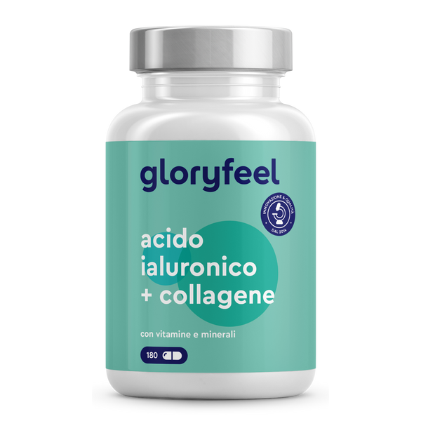 acido ialuronico e collagene gloryfeel