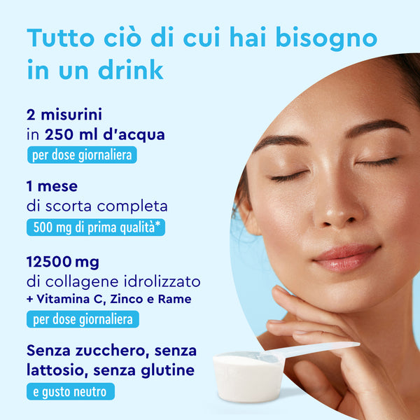 collagene polvere marino assunzione senza gusto
