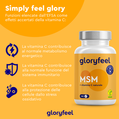 Zolfo MSM con vitamina C