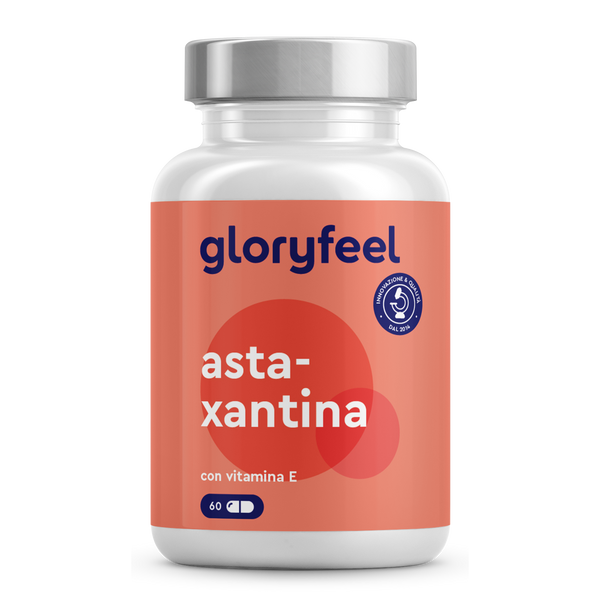 Astaxantina con vitamina E gloryfeel
