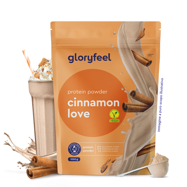Proteine in polvere alla cannella