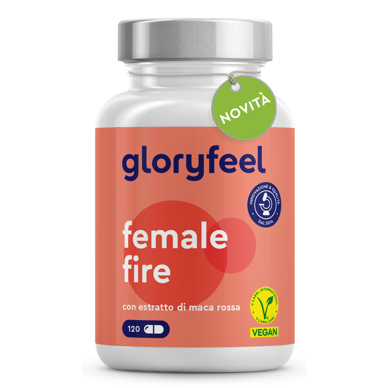 Maca Rossa in capsule Female Fire