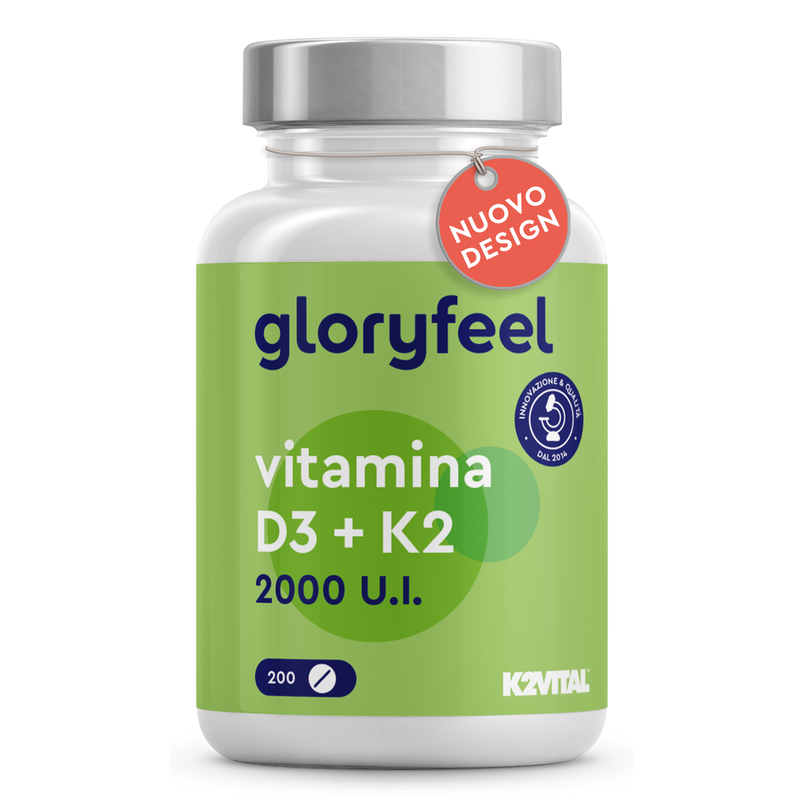 Vitamina D3 K2 2000 UI