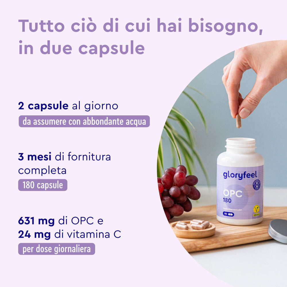 OPC 180 capsule assunzione