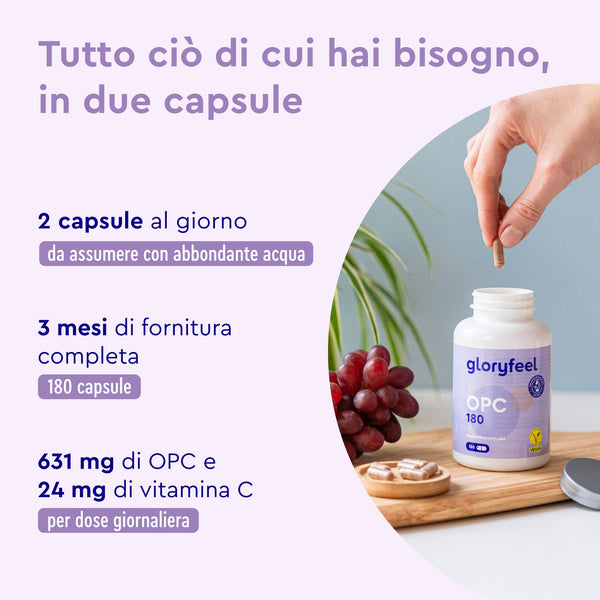 OPC 180 capsule assunzione