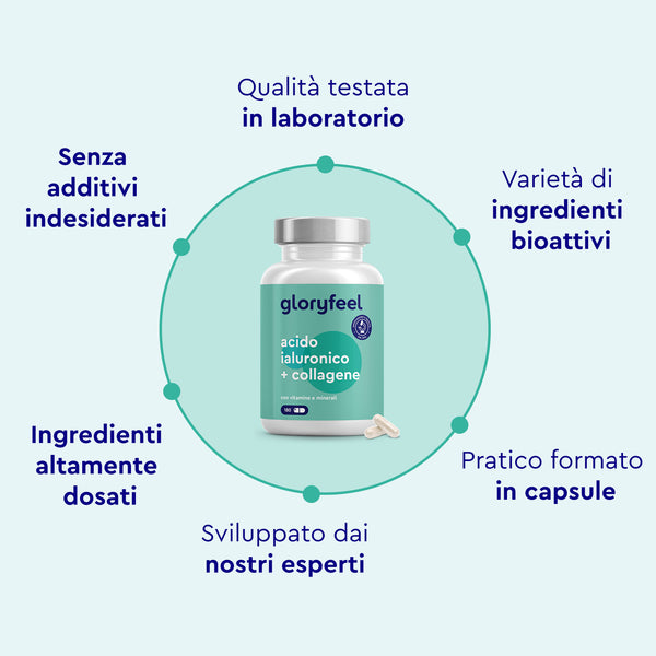 acido ialuronico collagene caratteristiche