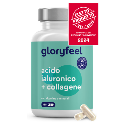 acido ialuronico e collagene gloryfeel