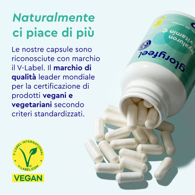 Acido ialuronico + vitamina C vegan