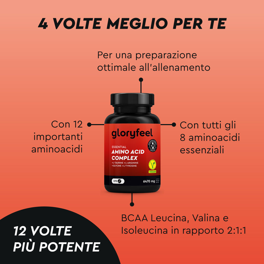 Aminoacidi complex effetti