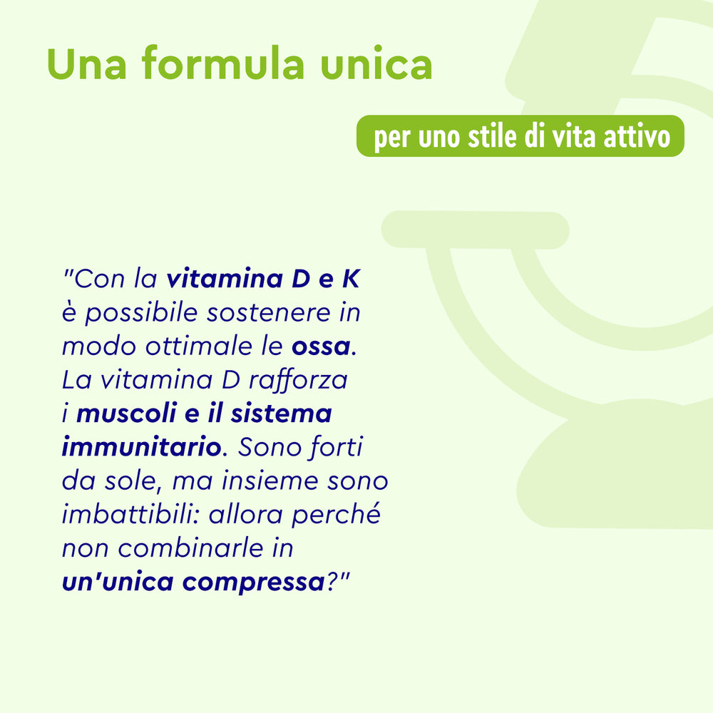 Vitamina D3K2 2000 formula ottimale 