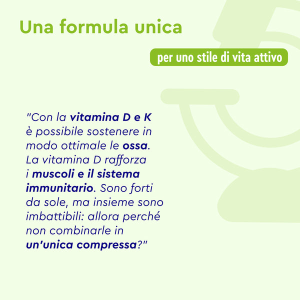 Vitamina D3K2 2000 formula ottimale 
