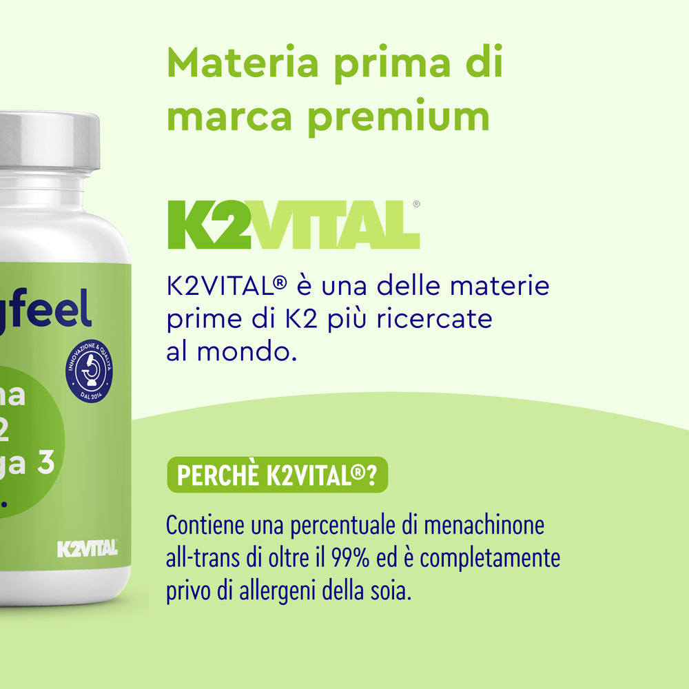 Vitamina D3K2 Omega 3 2000 UI materia prima