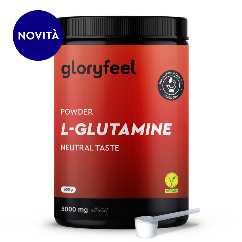 glutammina in polvere gloryfeel