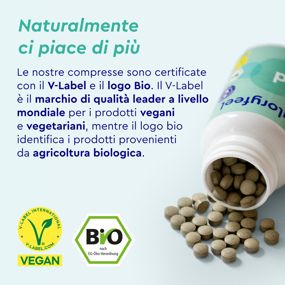 Iodio integratore in compresse vegan