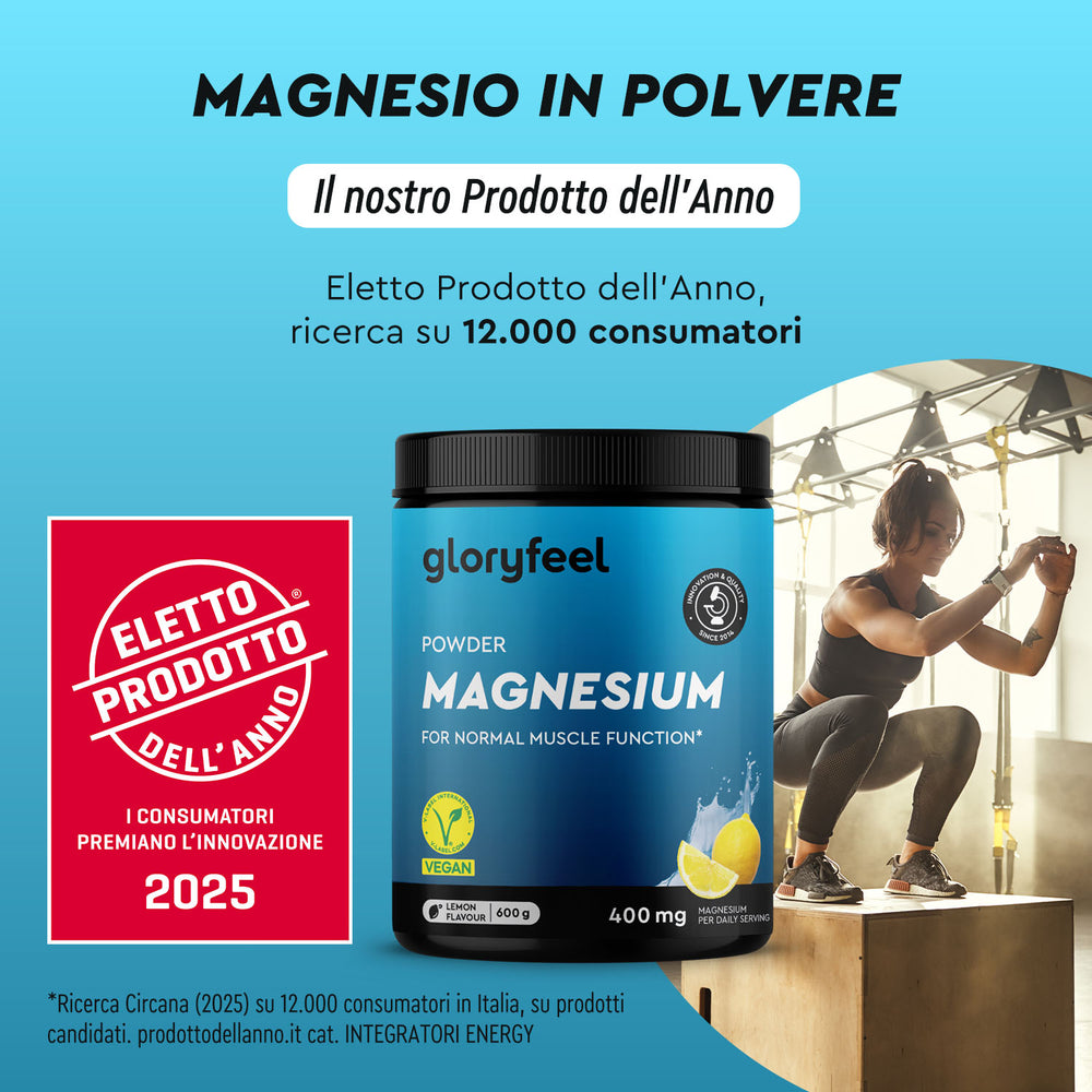 Magnesio in polvere limone Prodotto dell&