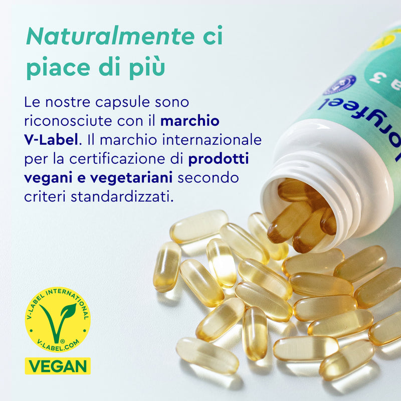 Omega 3 vegan e vitamina E bio