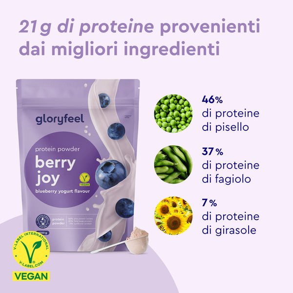 Proteine in polvere ingredienti