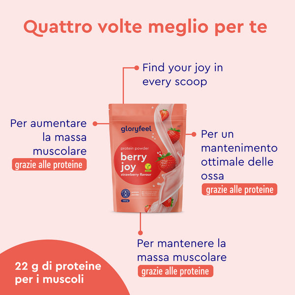 Benefici delle proteine in polvere vegan 
