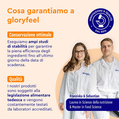 gloryfeel qualita arancione