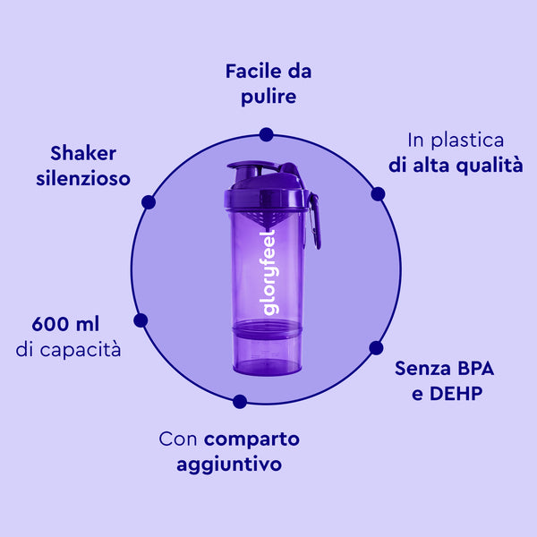 Shaker proteine caratteristiche