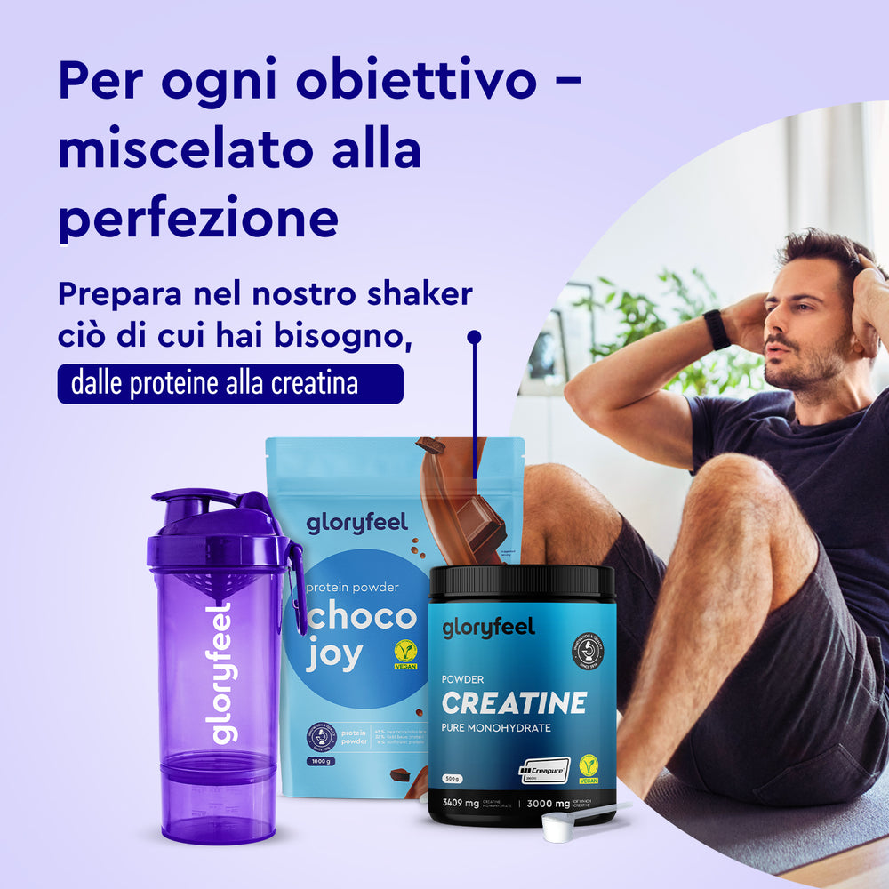 Shaker proteine ultilizzo