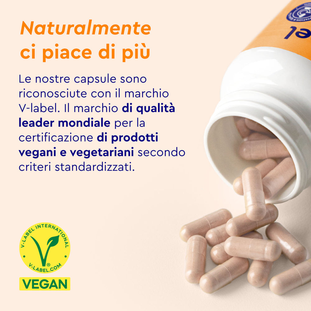 vitamina C naturale certificato vegan