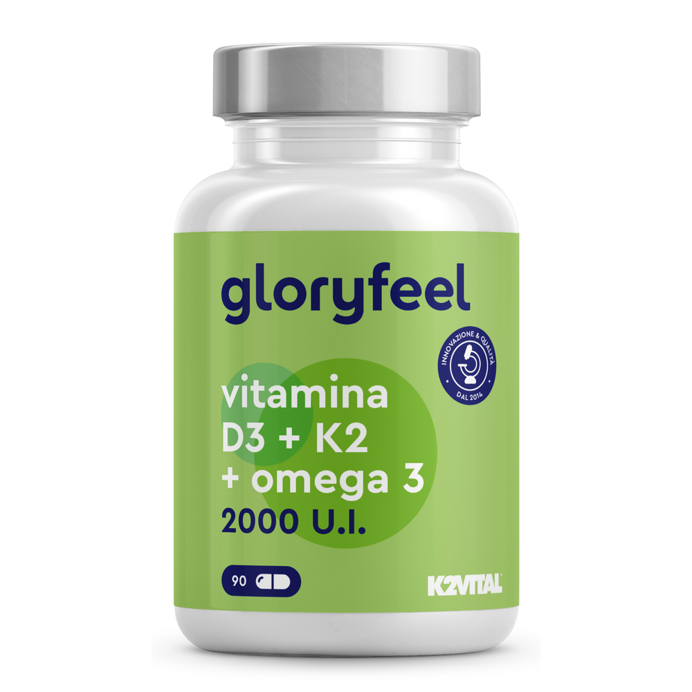 Vitamin D3 K2 Omega3 in capsule